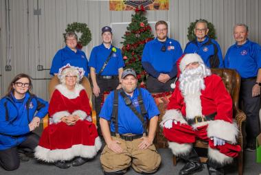 Photo courtesy of the Coggon Fire Department 