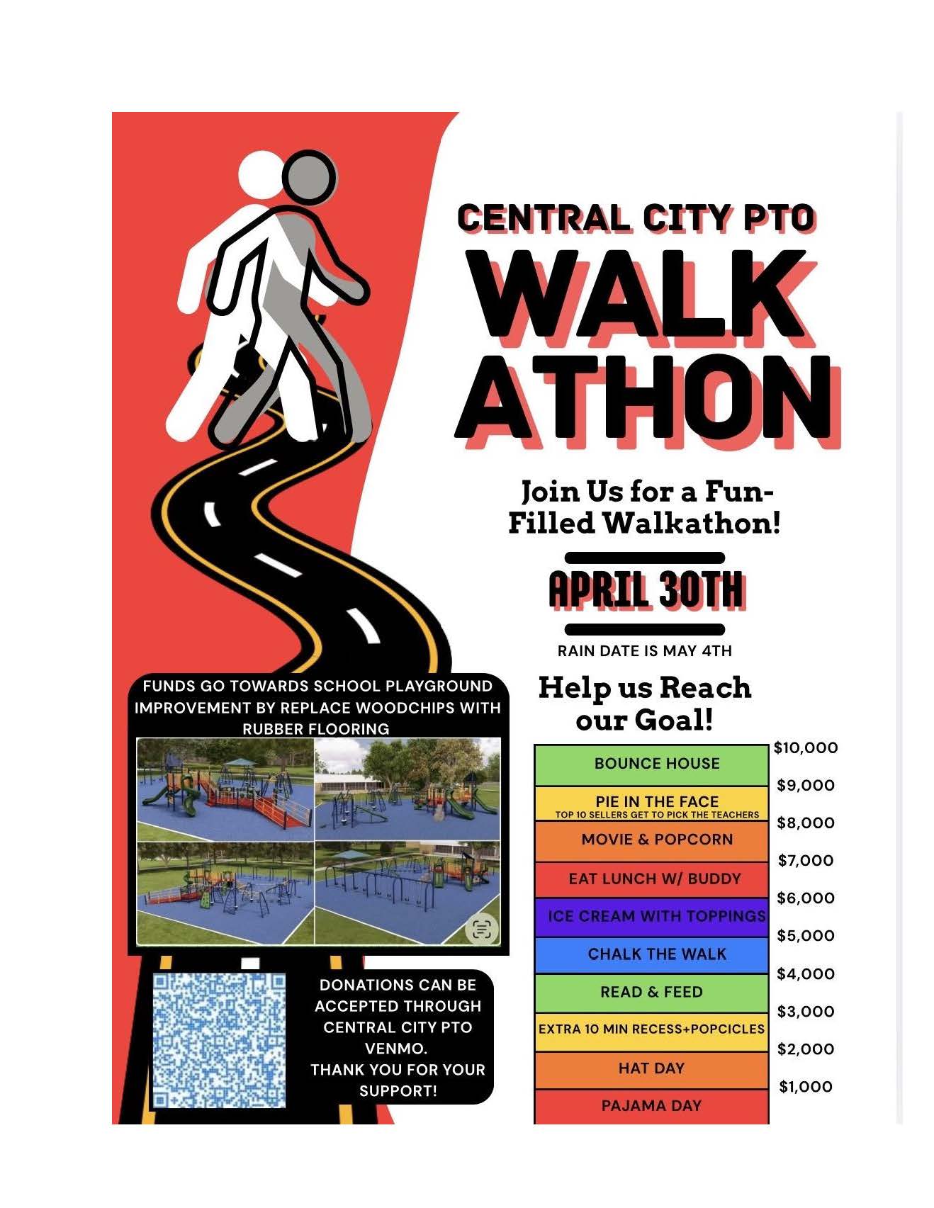 Walk-a-Thon to support accessible playground at Central City Schools ...